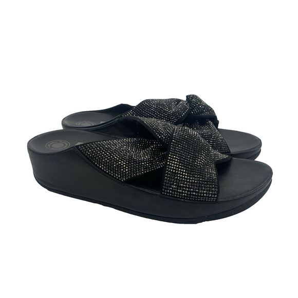 fitflop twiss crystal slide